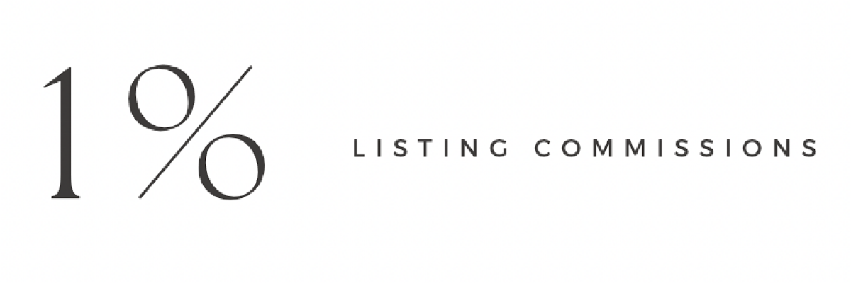 1% Listing commissions with One Charlotte Realty