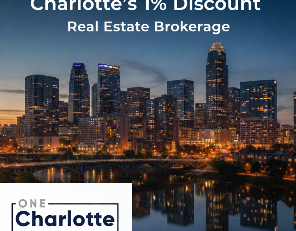Charlotte 1% Discount Real Estate Brokerage One Charlotte Realty