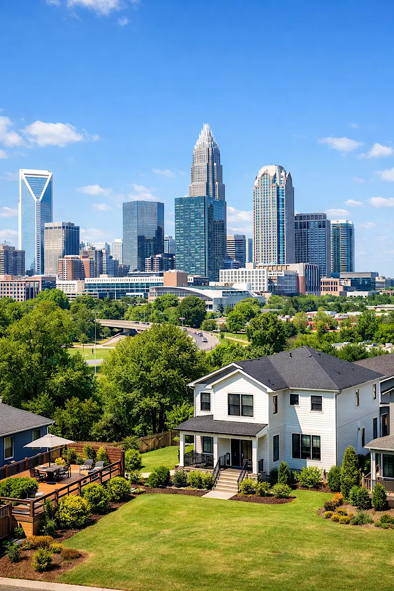 One Charlotte Realty - Charlotte Discount Real Estate brokerage charging 1% listing fee.