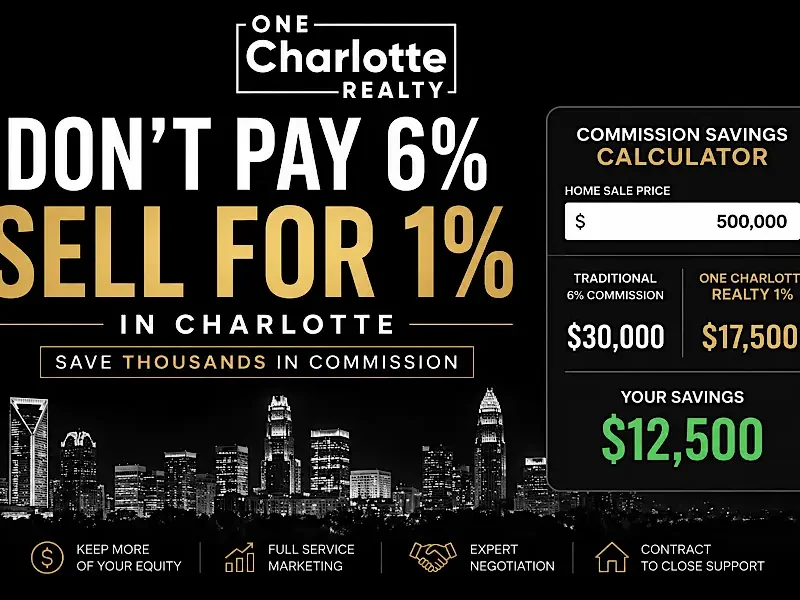 How much Commission do you really pay to sell your home in Charlotte