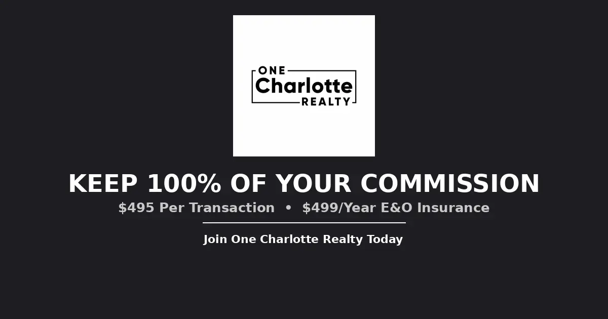 100% commission Realty in Charlotte NC