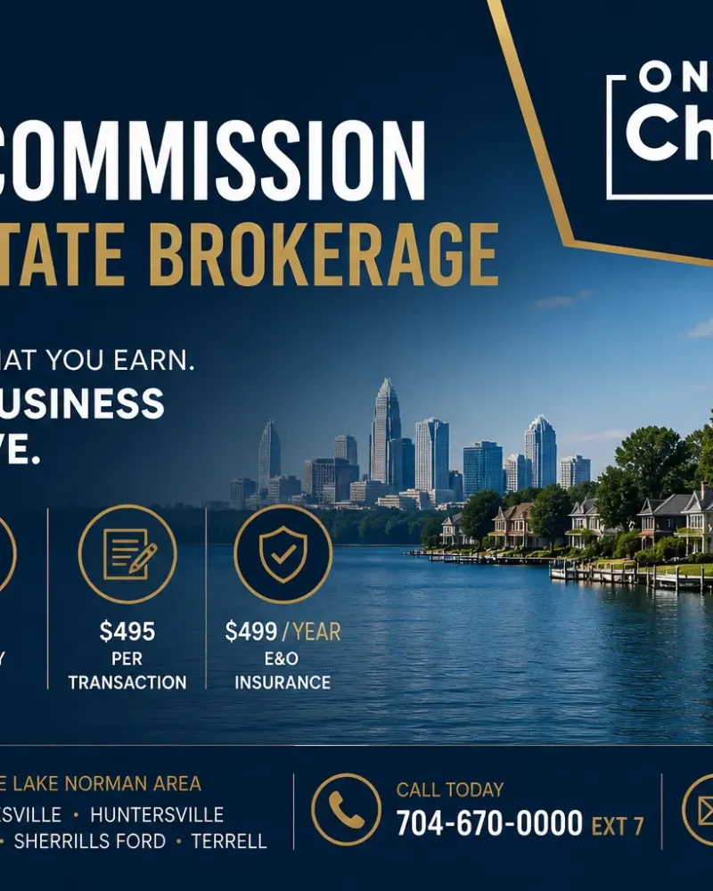 Lake Norman 100% Commission Realty