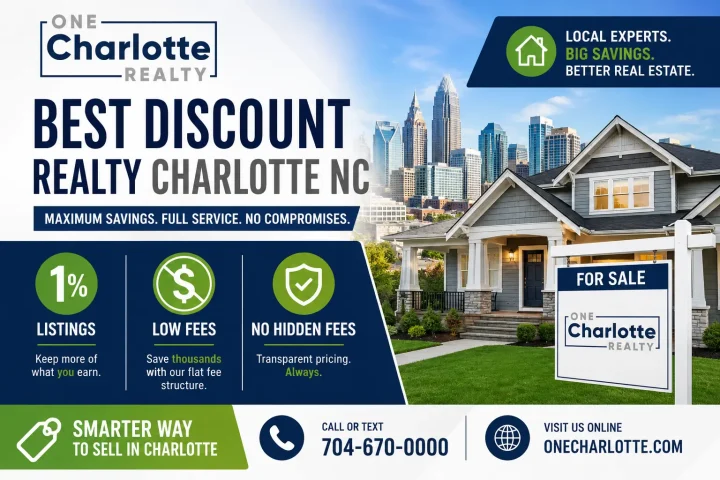 The myths about listing your home with a 1% realty in Charlotte NC